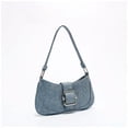thumbnail image 4 of Bolso de mano cuadrado Qarigey para mujer elegante tipo bandolera marrón claro, 4 of 6