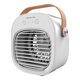 thumbnail image 2 of Ventilador de aire acondicionado Ventilador de aire acondicionado portátil, enfriador de aire evaporativo personal, ventilador de enfriamiento de escritorio de 3 velocidades para el Fanmusic Ventilador de aire acondicionado, 2 of 7