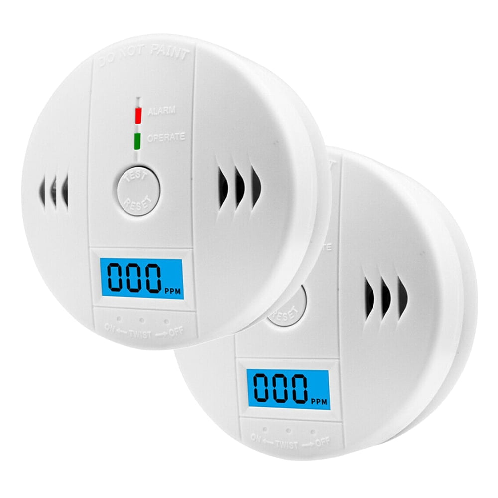 LCD-CO-Carbon Monoxide Detector Poisoning Gas Warning Sensor Monitor Safe Alarm 