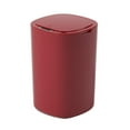thumbnail image 1 of Poubelle Scellée 12L Conteneur à Déchets Induction Automatique pour Chambre Bureau Rouge, 1 of 6