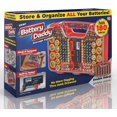 thumbnail image 1 of Battery Daddy Storage System Clear 1 Pc Double Sided Built In Tester Easy Clean Battery Organizer Case, 1 of 5