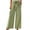 Army Green, variant on Charmgo Palazzo Pants for Women, Womens Casual Loose High Waisted Pants Casual Loose Spring Summer Solid Trousers with Pocket Wide Leg Flowy Pants for Women Army Green L