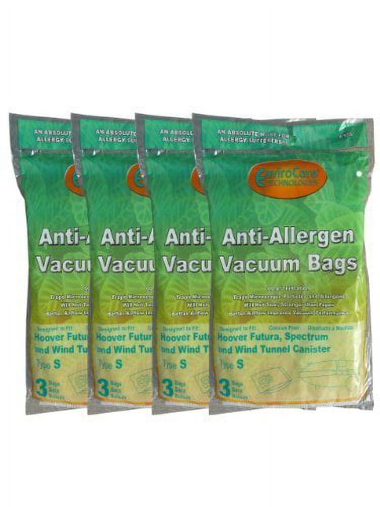 6 Pack Royal Dirt Devil Type F Allergy Vacuum Bags - Fits Can Vac & Power Pak Canister Models