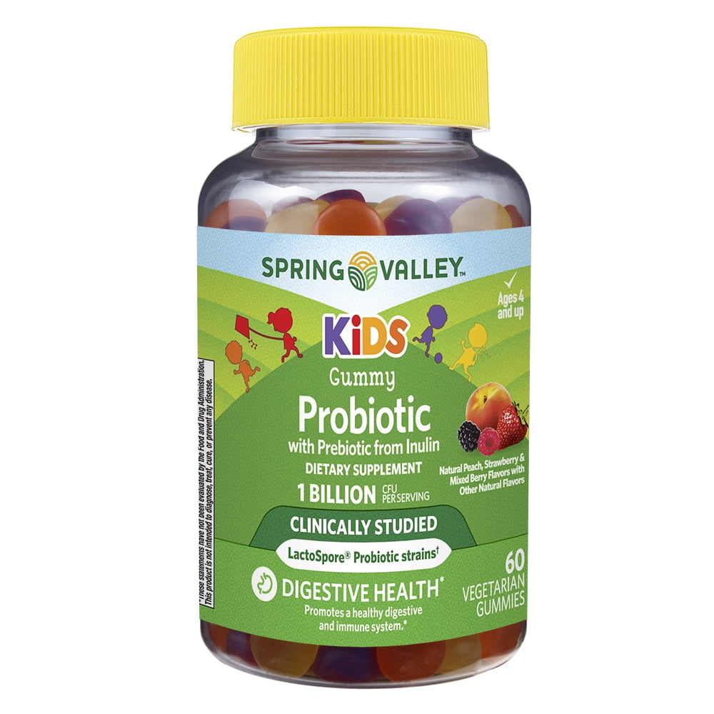 Spring Valley Kids’ Probiotic 1B CFU + Prebiotic 2.5g Vegetarian
