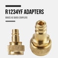 thumbnail image 3 of Adaptateurs A/C pour Voiture R1234YF R134A, Kit de Connecteurs de Coupleurs Rapides AC R134 R1234 R 134A 1234YF, 3 of 7