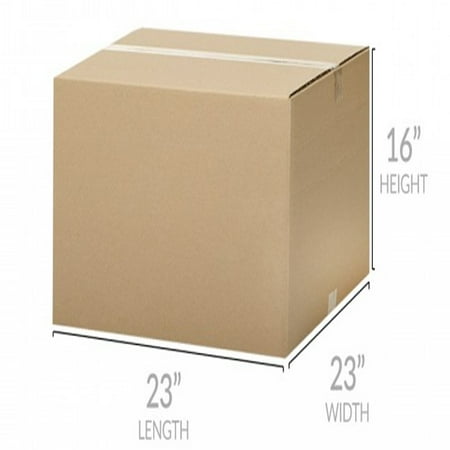 Uboxes X-Large Moving Boxes, 23x23x16 in, 10 Pack, Cardboard (Best Place To Get Large Cardboard Boxes)