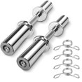 thumbnail image 1 of Mancuernas NouraVita 16 Olympic para platos de 2 pulgadas, 1 of 7