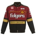 thumbnail image 2 of Men's JH Design  Maroon/Black Tim Richmond Folgers Twill Uniform Full-Snap Jacket, 2 of 6