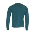 thumbnail image 2 of Gant Men's Superfine Lambswool V-Neck Sweater, Medium, Ink Blue, 2 of 2
