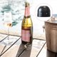 thumbnail image 4 of Monstrate Champagne Seal Tapón Botella de vino Seal Cap Diseño de bloqueo giratorio Barra de herramientas, 4 of 6