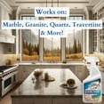 thumbnail image 3 of Black Diamond Stoneworks Granite Sealer: Seals and Protects. Marble Sealer Protector. Granite, Marble, and Travertine Countertop Sealer for All Stone Countertops. Enhance Your Stone’s Natural Beauty., 3 of 7