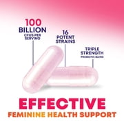 Probiotics for Women - Probiotic Blend 100 Billion CFU Per Serving - Womens Probiotic for Targeted Vaginal & Digestive Health Support - 16 Strains, Cranberry, Prebiotics - Bottled USA - 60 Capsules