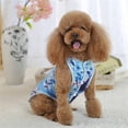 thumbnail image 4 of Ropa de mascotas vestidos cómodos estilo chino mascotas ropa manga ancha cheongsam moda disfraces coloridos suministros xl tipo 5 sidaley PT000680-25, 4 of 7