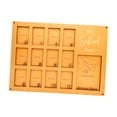 thumbnail image 2 of deevoka Wooden School Picture Frame Pre K to 12 40x30cm for Any Interior Lightweight Orange, 2 of 9