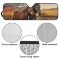 thumbnail image 6 of HUIACONG Elk Camo Sun Shade Windshield for Jeep Wrangler TJ JK JKU JL JLU ,Aluminum Foil Film Car Winshied Sunshade,Effectively Blocking Heat and UV Rays, 6 of 6