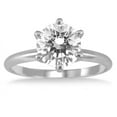 thumbnail image 2 of AGS Certified 1 1/2 Carat Diamond Solitaire Ring in 14K White Gold (I-J Color, I2-I3 Clarity), 2 of 7