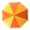 Yellow Orange, variant on 1:64 Scale Beach Sun Umbrella Model, Miniature Furniture for Dollhouse Room Bonsai Decor Accessories, Aquarium Decoration Durable - , Yellow