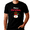 Black-02, variant on Men's Christmas T-Shirt with Cute Snowman