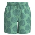 thumbnail image 1 of Traje de Baño OP Para Hombre Estampado Hojas Verde T G, 1 of 4