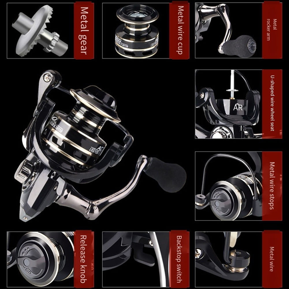 crouch 77 fishing reel Two Vintage Fishing Reels J.T Grouch - Lot 1434194