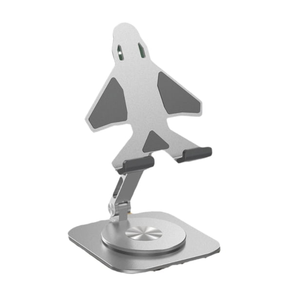 Soporte para teléfono giratorio de 360 degree, soporte de plegable, ligero, antideslizante, práctico soporte de escritorio para el hogar, la mesa