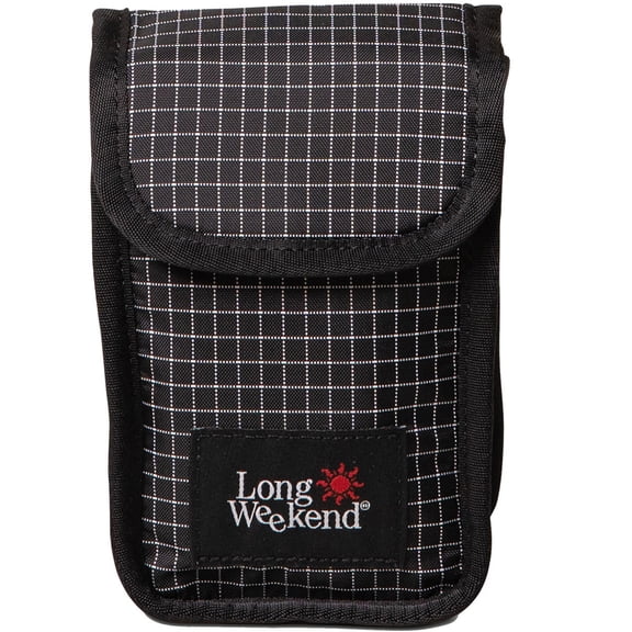 The Long Weekend Point and Shoot Camera Pouch - Black