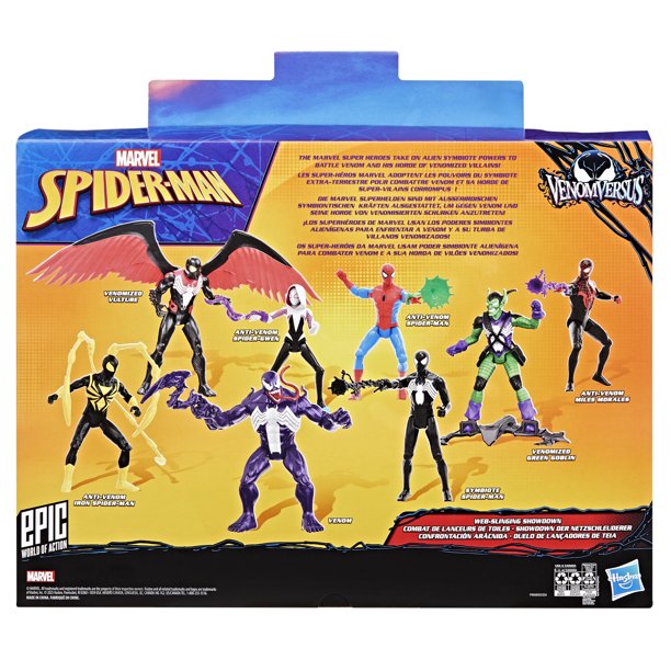 Marvel Spider-Man VenomVersus Epic World of Action Web-Slinging