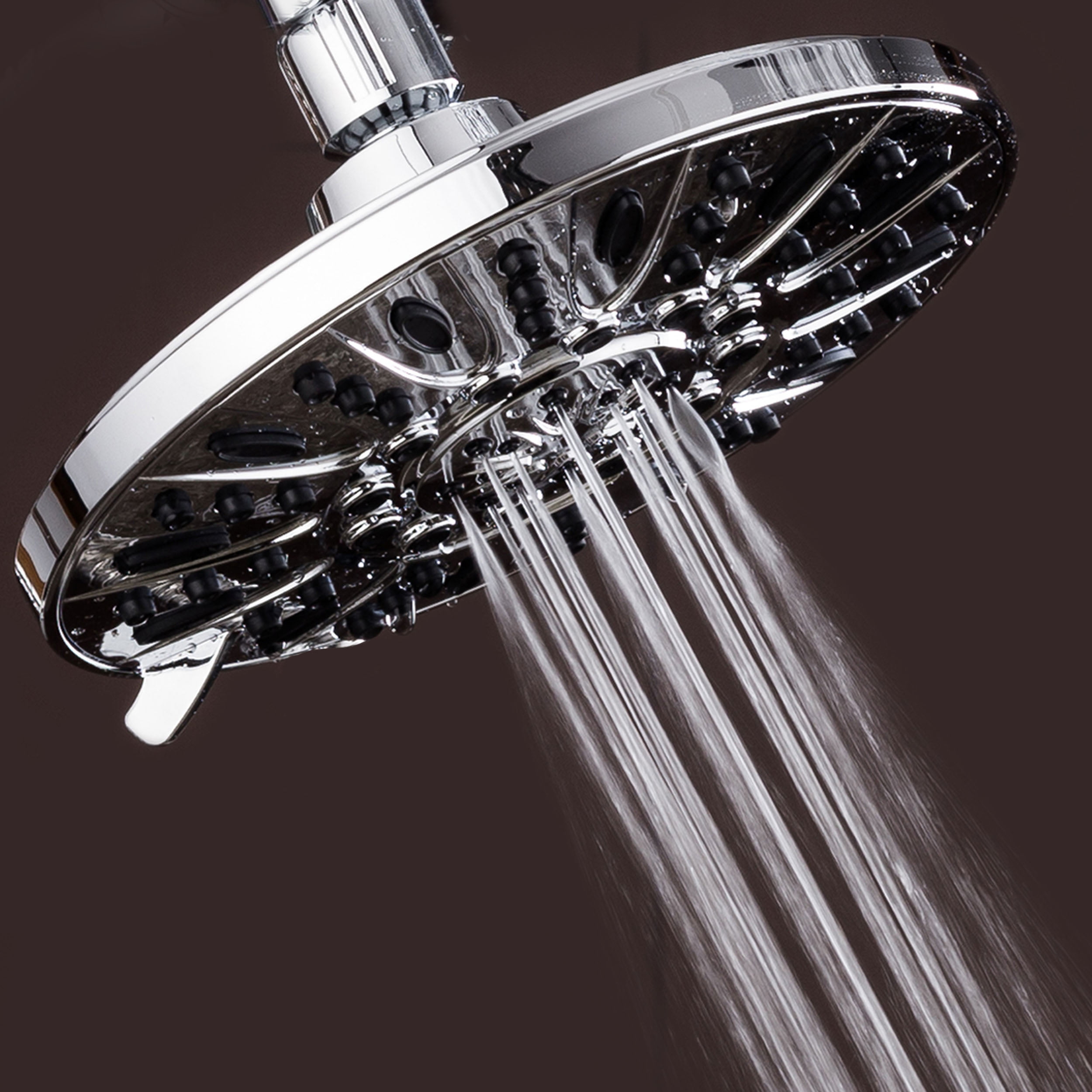 Chrome Finish AquaDance® High Pressure 5-Inch Shower Head with 6-Settings
