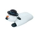 thumbnail image 1 of Snowman Snow Tube Gonflable Traîneau à Neige Double Poignées Planche de Ski pour Enfants, 1 of 6