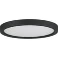 thumbnail image 5 of Outskirt 15W 1 Led Flush Mount 1 Inch High-Earth Black Finish Quoizel Lighting Ost1711ek, 5 of 5