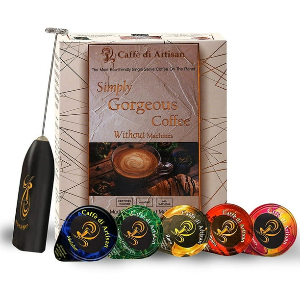 Caffè di Artisan Single Serve Organic Strong Liquid Coffee Concentrate