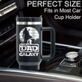 thumbnail image 4 of Father''s Day Dad Tumbler - Engraved 40 oz Best dad Tumbler with Handle and Straw -Birthday Gifts for Father Husband, 4 of 5