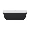 thumbnail image 1 of A&E Bath and Shower MINA-59-BLK FREESTANDING BATHTUB, 1 of 11