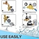 thumbnail image 3 of Rv Water Pressure Regulator Valve, Brass Lead-free Adjustable Water Pressure Reducer For Rv Campers, 3 of 5