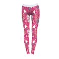 thumbnail image 1 of Pantalones deportivos de yoga para mujer, mallas push up de cadera, entrenamiento físico (rojo L), 1 of 8
