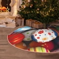 thumbnail image 5 of Fotbe Easter Egg Pattern Christmas Tree Skirt, Tree Skirts Plush Christmas Decorations, Christmas Tree Skirts Xmas Decorations Holiday Party Decor-30", 5 of 6