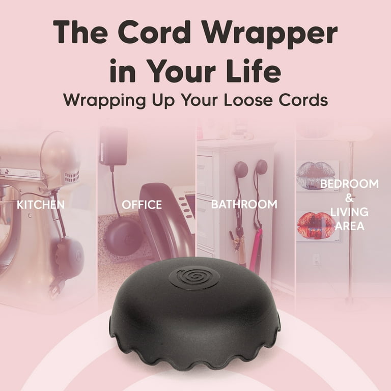 The Cord Wrapper - 2 Pack Black Wrappers