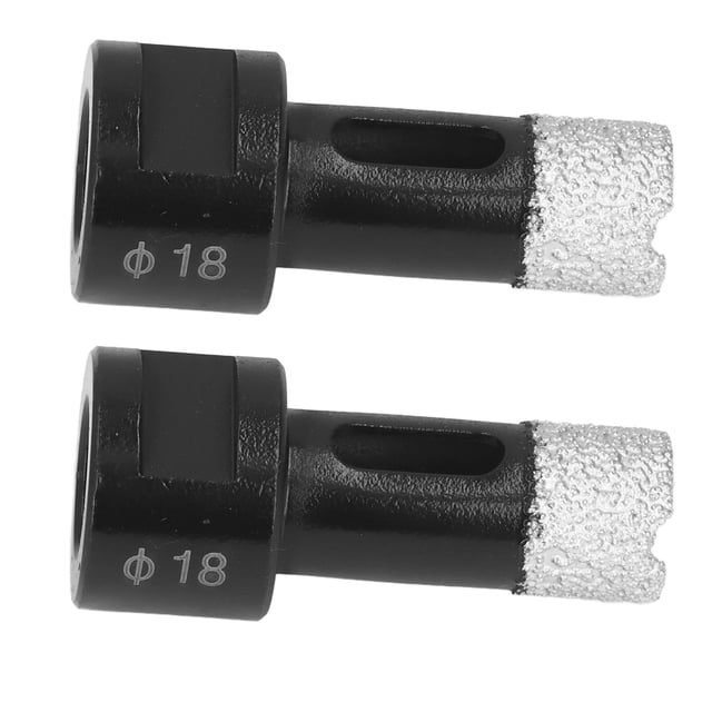 Brocas para roca, 2 piezas M14, abridor de mármol, broca para mármol, abridor de agujeros para mármol, acabado de lujo NikouMX herramienta