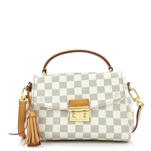 Pre-Owned Louis Vuitton Croisette Handbag Damier By Rebag