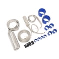 thumbnail image 4 of Stainless Steel Hose Cover Kit, Heat Resistant Universal Radiator Hose Sleeving Set, Universal Hose Dress Up Kit for Vehicle, 4 of 7