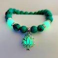 thumbnail image 6 of Soumake Women Bracelet Faux Turquoises Luminous Floral Jewelry Elastic Beads Bangle Jewellery Gift Fashion, 6 of 8