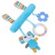 thumbnail image 2 of Colorful Baby Crib Stroller Hanging Toys Plush Toy Soft Cute Animal Rattle Toys (Blue Elephant), 2 of 4