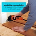 thumbnail image 4 of Multiherramienta oscilante BLACK+DECKER BD200MTB de 2,5 amperios, 4 of 6