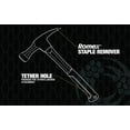 thumbnail image 3 of Southwire Bmeh-18 Heavy Duty Romex Electrician's Hammer, Romex Staple Remover, Tether Hole For Safety, 18 oz Head with Smooth Face, Heavy Duty Drop Forged Steel -65116740, 3 of 7