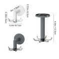 thumbnail image 1 of Kitchen Rotating Hole Hook Shelf Wall Hanging Hook High Load Small Item Storage Rack, 1 of 2