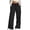 Black, variant on Women Sweatpants Straight Leg Sweat Pants with Pockets Loose Spring Fall Mint Green Office Pants for Women