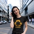 thumbnail image 4 of Womens Karma Recycler T Shirt Funny Motivational Positivity Universe Graphic Novelty Tee Womens Graphic Tees, 4 of 9