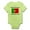 Kiwi, variant on CafePress - Half Portuguese Body Suit - Baby Light Bodysuit, Size Newborn - 24 Months