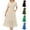 LYQ2_Blue, variant on Meichang Hollow Out Summer Dresses for Women Short Sleeve V Neck A Line Cocktail Party Dresses Long Elastic Waist Wedding Guest Dresses