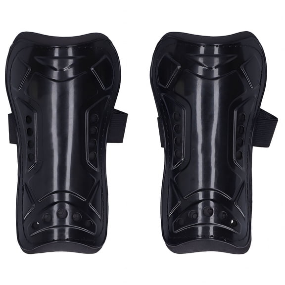 BESTSKY Adult Football Shin Guards - Sports Leg Protectors for Soccer Training Soccer Shin Guards (Black)